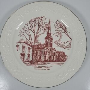 Homer Laughlin Salem Evangelical And Reformed Church Collectors Plate